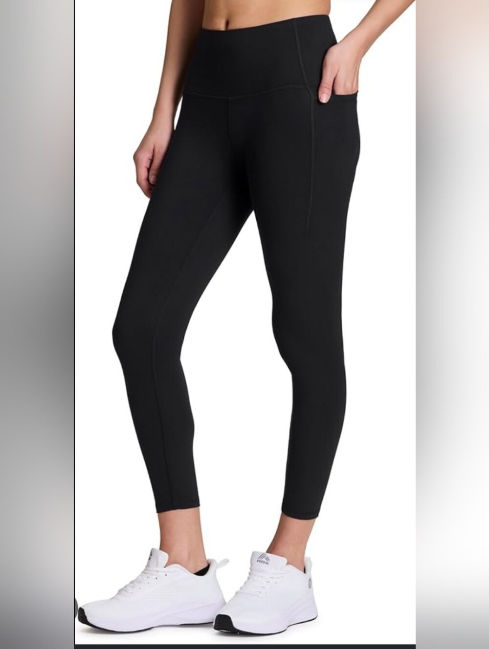 RBX Black 7/8 Length Active Leggings Women's Size Small